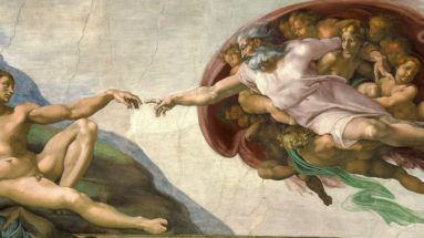 Michelangelo God and Man 91K jpeg